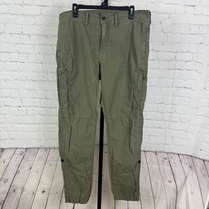 True Religion Officer Field Pants Army Green Size 34